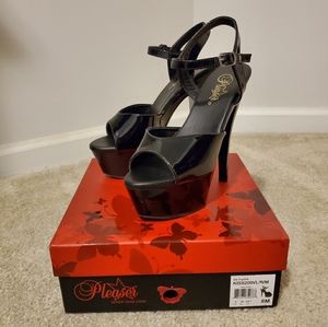 Black 6" Pleaser Heels